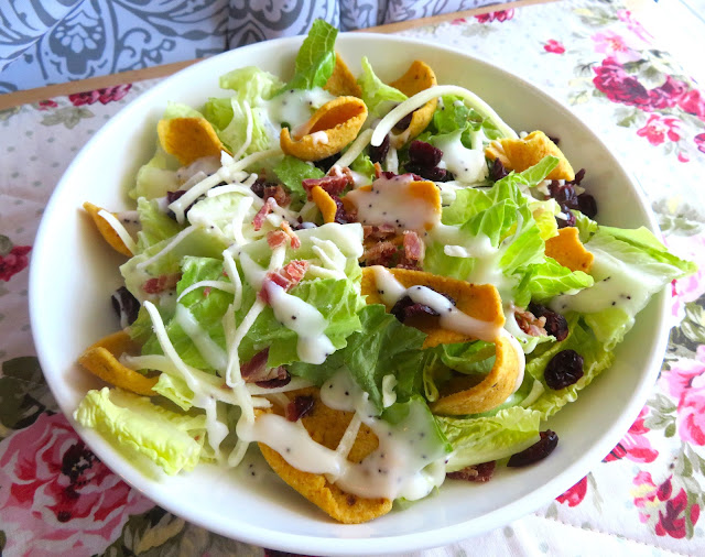 Sweet & Crunchy Corn Chip Salad