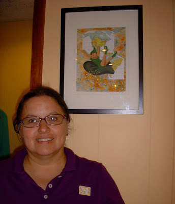 Find Leslie's artwork at the Court Diner!