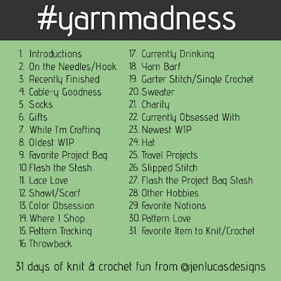 Yarn Madness Instagram Challenge