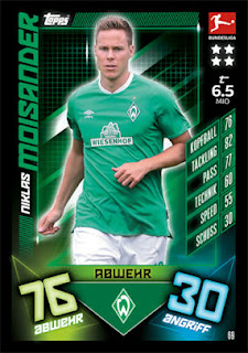 Match Attax Bundesliga 2019-2020 SV Werder Bremen