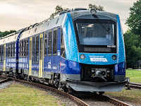 The world's first 100% hydrogen-powered train starts running in Germany