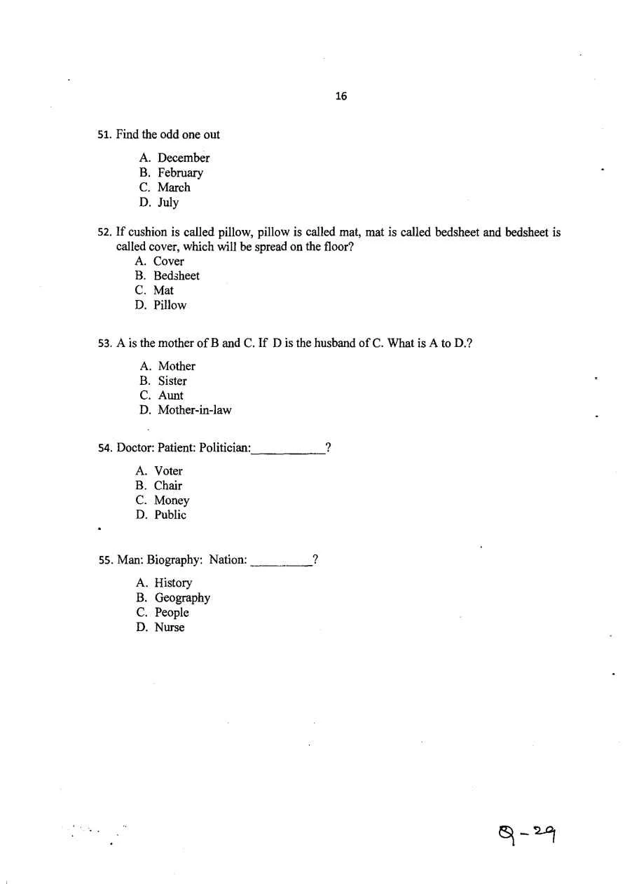 M.A in Sociology Entrence Question paper'2018 | Guahati University Entrance Exam PG