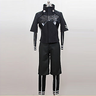 Tokyo Ghoul √a Ken Kaneki Battle Suit Brand New Techno Scuba Coat Cosplay Costumes #03166295