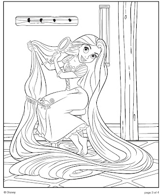 Tangled Coloring Sheets on Barbie Coloring Pages For Kids  Arbie Coloring Pages For Kids