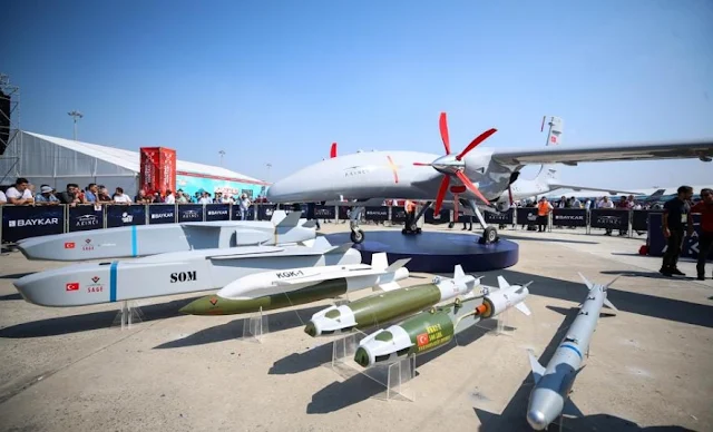 Turkey's Akinci-B Drone Tests With Full Armament - International Military