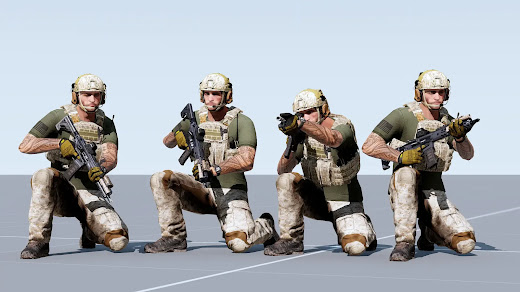 Arma 3にポーズをいくつか追加するHotch's Static Pose Pack Vol. 1 MOD