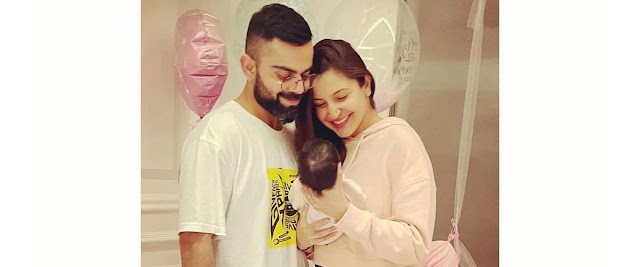 Virat-Anushka posted the picture and informed the name of the girl