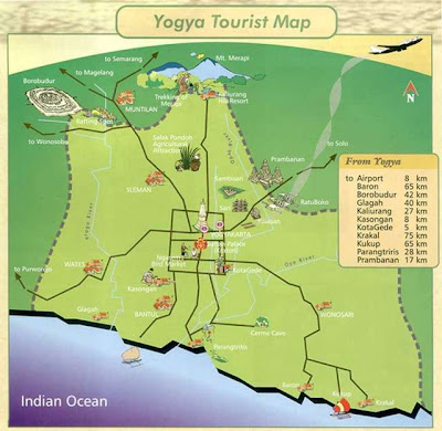 Yogyakarta Map, Pantai Parangtritis