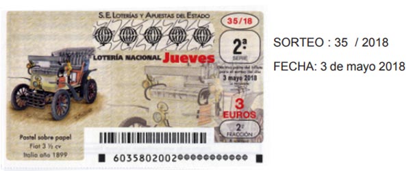 decimos 3 mayo FIAT 