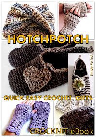 crochet patterns, hats, mittens, slippers, scarf, mobius,