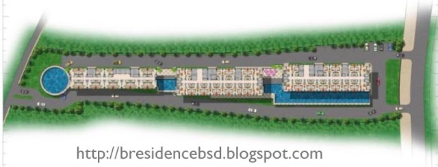 Master plan apartemen B Residence BSD