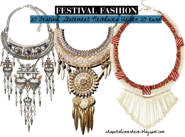 Affordable Festival Statement Necklaces