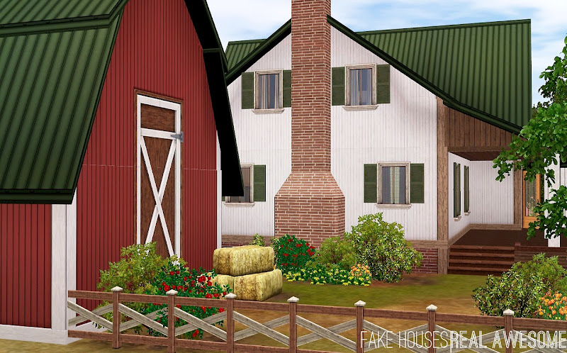 My Sims 3 Blog: The Ashby House by FakeHousesRealAwesome title=