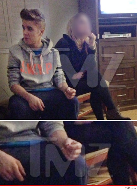 Justin Bieber Smoking