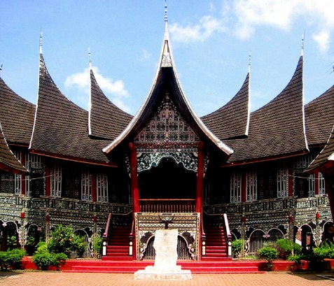 15 Gambar  Desain Rumah  Impian Adat Gadang Sumatera Barat  