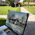 Plein Air @ Old Mission Adobe Wall Santa Clara de Asís CA