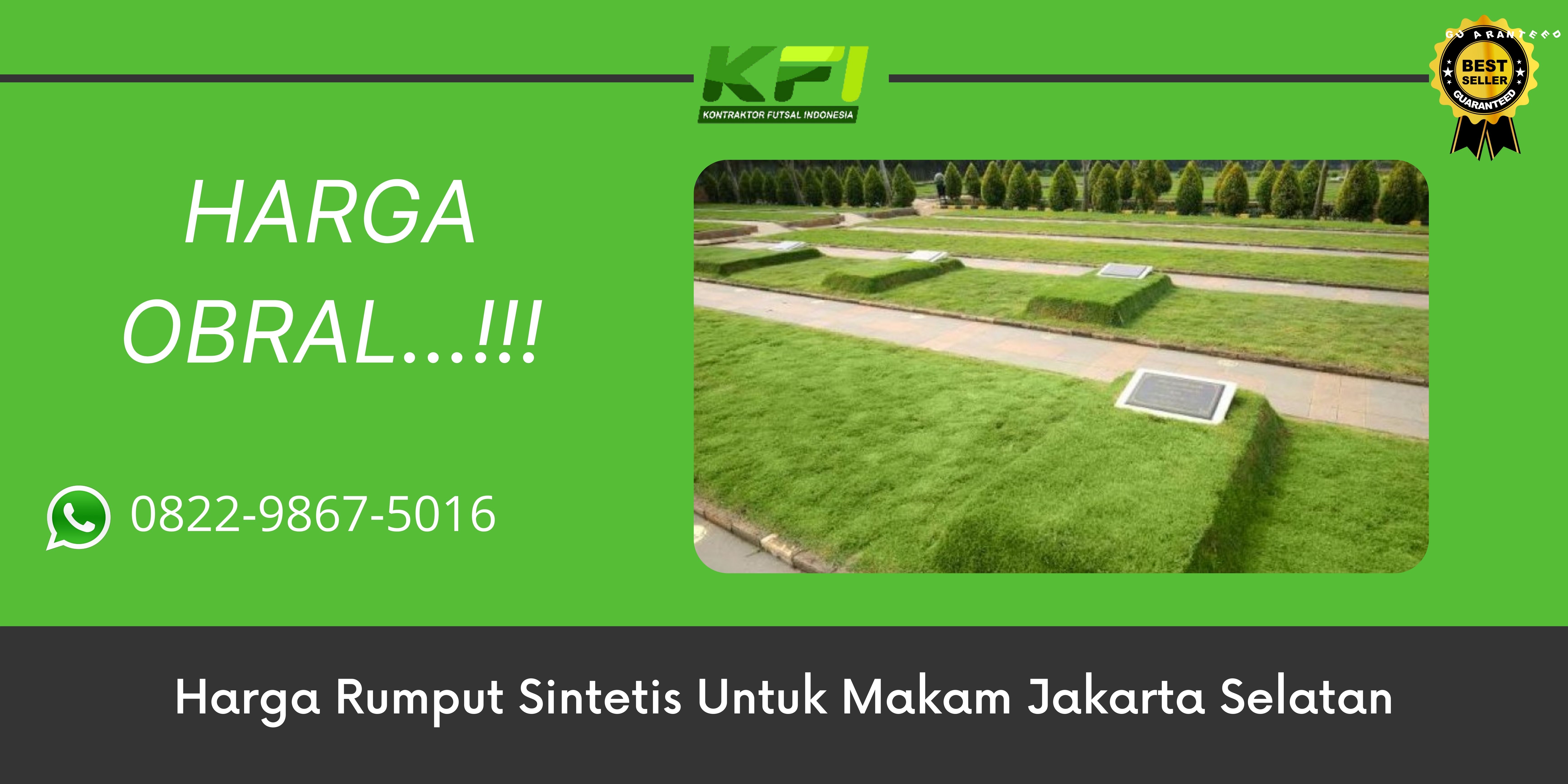 Harga Rumput Sintetis Untuk Makam Jakarta Selatan