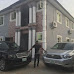 Nigerian football star builds new houses & buys a Range Rover (photos)