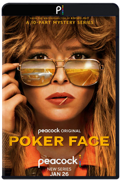 Poker Face: Season 1 (2023) 1080p PCOK WEB-DL Latino-Inglés [Sub.Esp] (Serie de TV. Intriga. Drama)