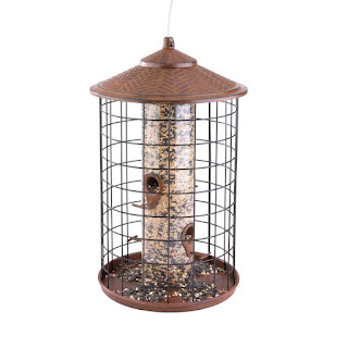 Caged Squirrel Proof Bird Feeder