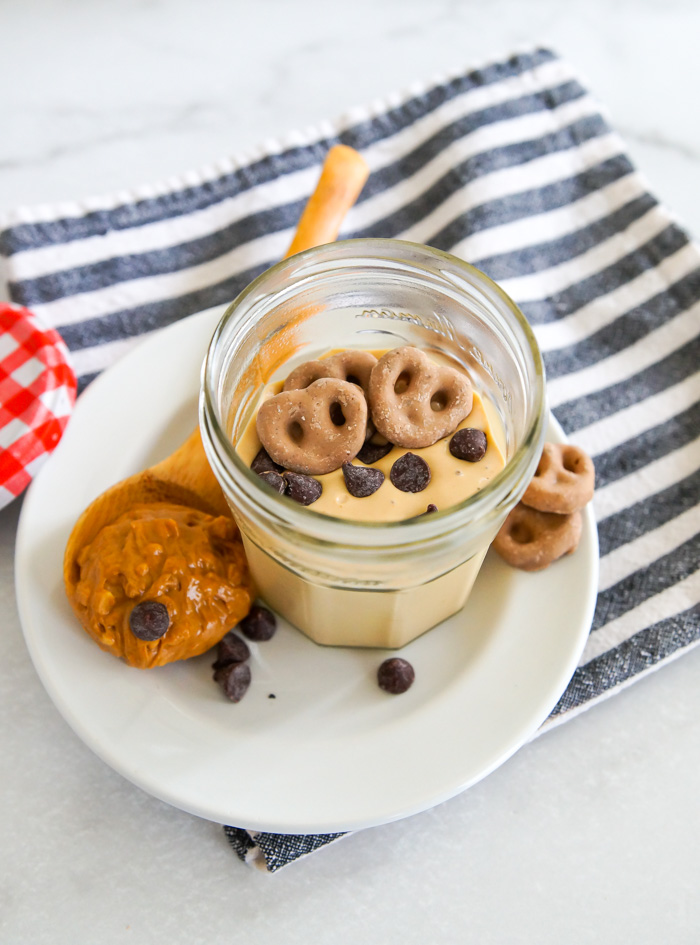 Breakfast Cottage Cheese Peanut Butter Mousse