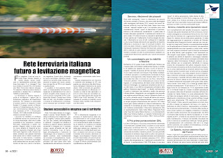 GIUGNO 2021 PAG. 58 - Rete ferroviaria italiana futuro a levitazione magnetica