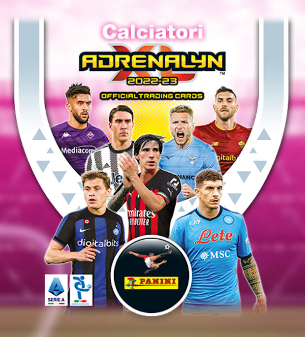 Cards logo Calciatori Adrenalyn XL 2022-23 Panini a scelta