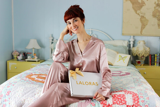 Homeric Epic Washable Silk Pajama Set from Laloras.com