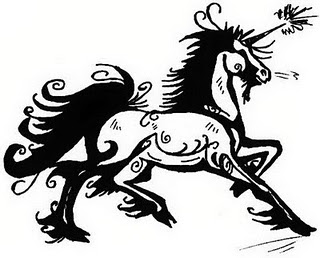 Unicorn Tattoo Design