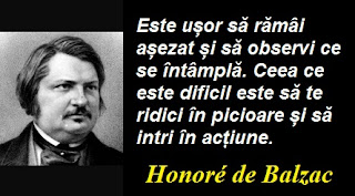 Gândul zilei: 18 august - Honoré de Balzac