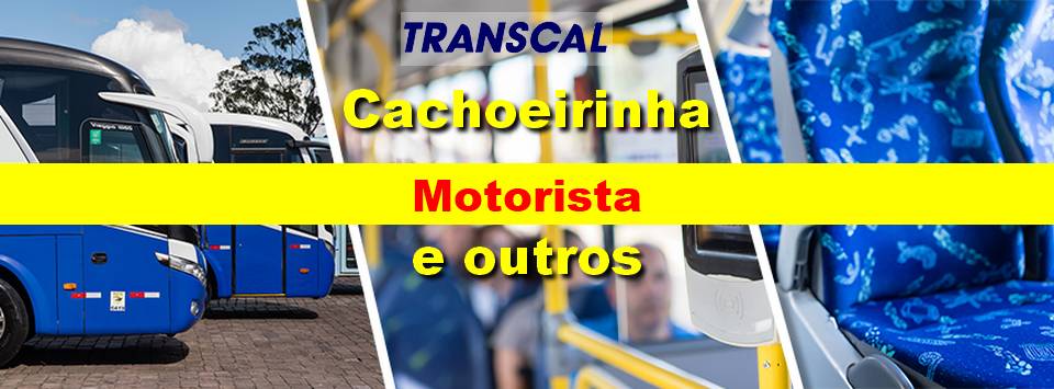 Transcal abre vaga para Motorista em Cachoeirinha