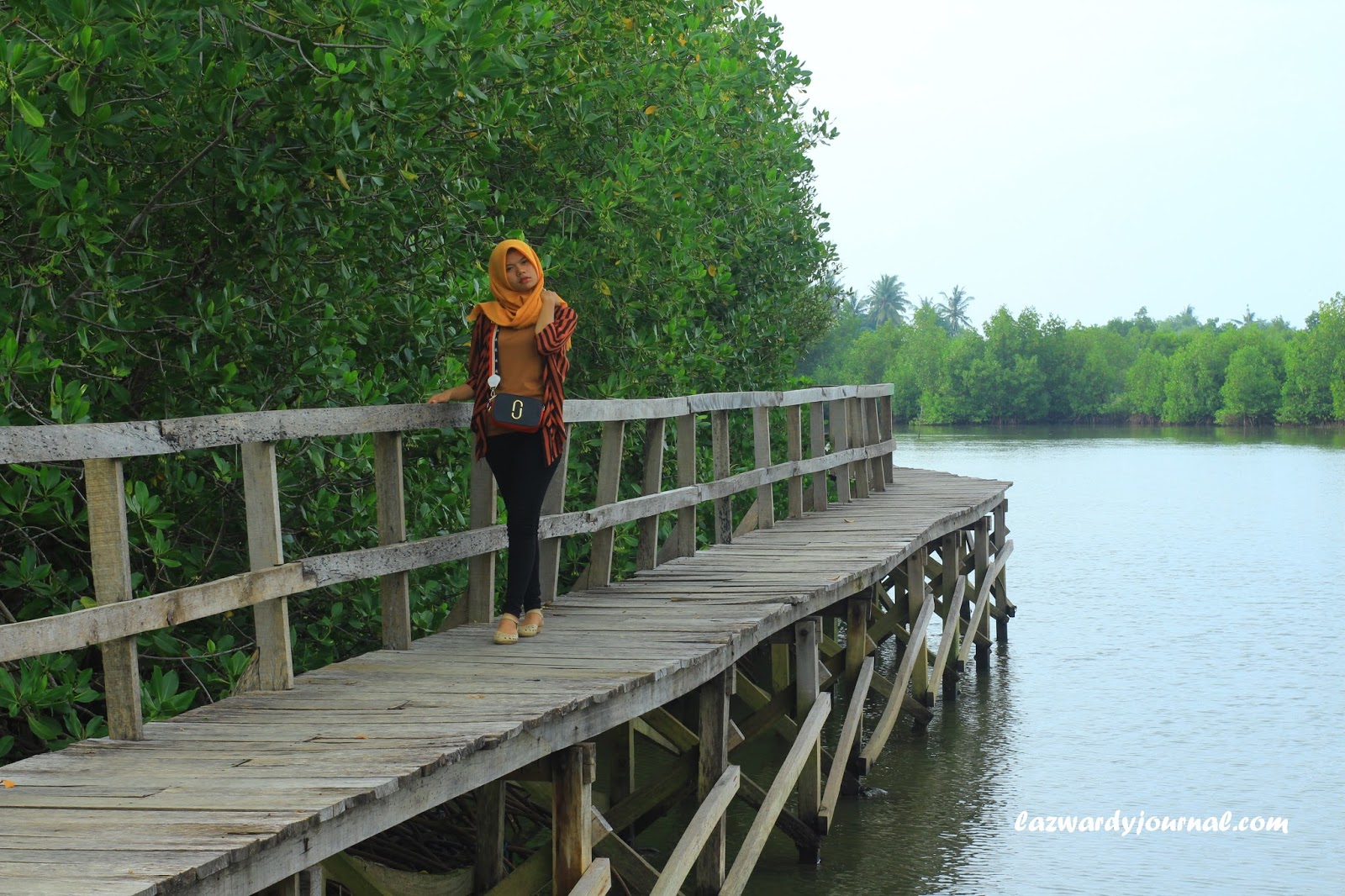 Gambar Pemandangan Yang Ada Jembatannya Gambar Pemandangan