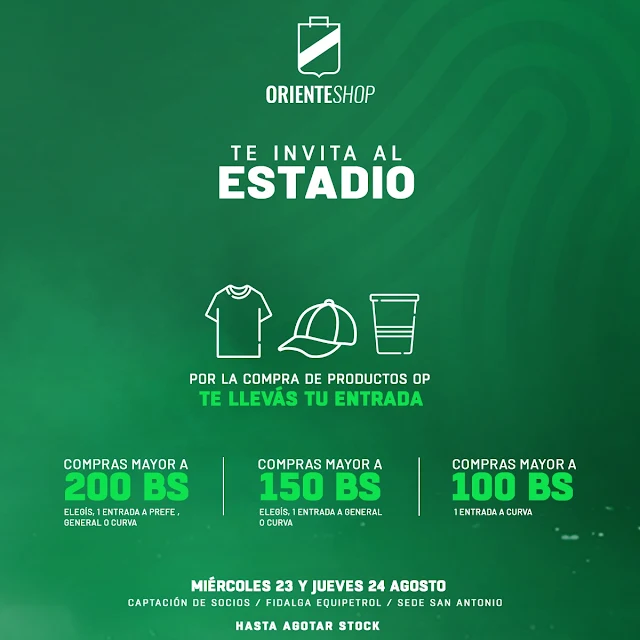 Venta de Entradas Oriente Petrolero vs Guabira