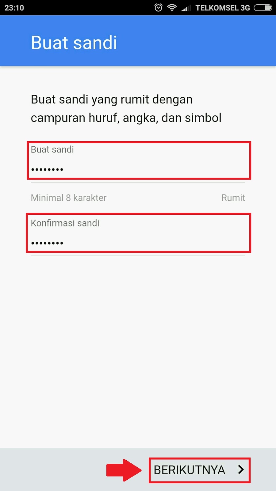 Contoh Cara Daftar Email Gmail Baru di Hp Android Lengkap 