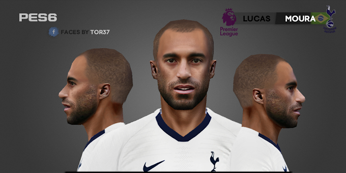 Face Lucas Moura 2020 | Tottenham Hotspur | By tor37