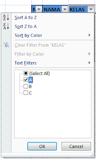 fungsi dari filter di excel