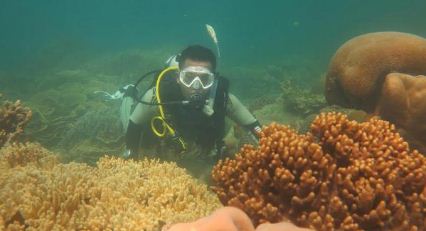 Pesona Menawan dan Asri Pantai Memperak Bangka Belitung