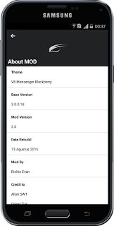 BBM Mod Blackberry V8 Theme Versi 3.0.0.18 apk