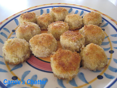 Carole's Chatter: Crumbed Mushrooms Revisited