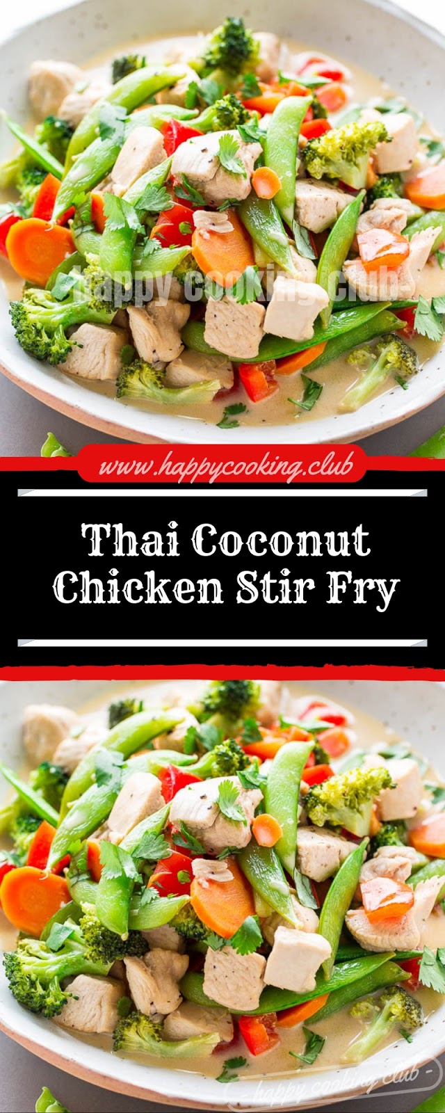 Thai Coconut Chicken Stir Fry