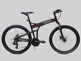 EuroMini ZiZZO Swiss Alps 26" Foldable MTB Mountain Bike, image, review features & specifications