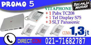 Promo 5 Pabx Vitaphone 308