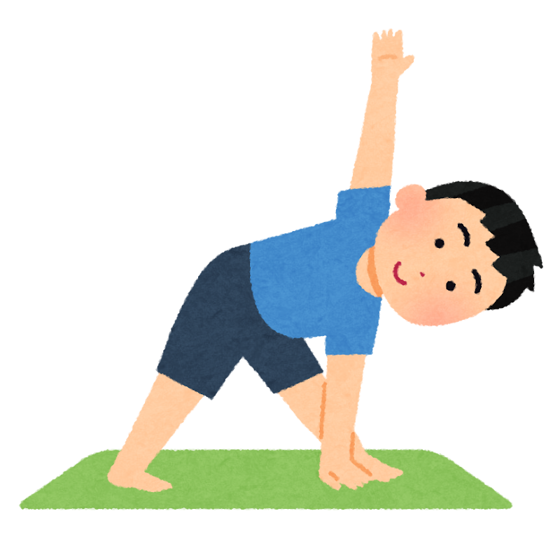 ヨガの三角のポーズのイラスト 男性 かわいいフリー素材集 いらすとや ヨガの三角のポーズのイラスト 男性 かわいいフリー素材集 いらすとや