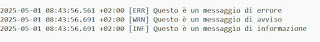 Gestione dei log con serilog Gestione dei log con serilog