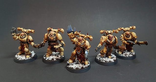 Chaos Space Marines for Creations of Bile