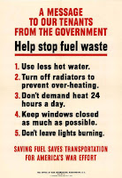 Conserve Fuel Poster