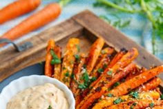   Parmesan Roasted Carrot Fries