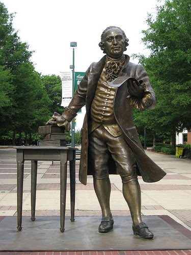 Statue of George Mason