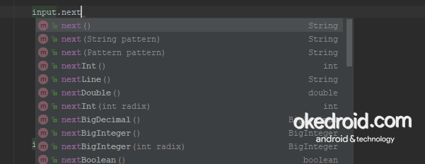 kita akan mencoba menciptakan referensi jadwal input dan output  Contoh Program Input dan Output Menggunakan Scanner di Java