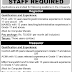 University Of Wah-Staff Required